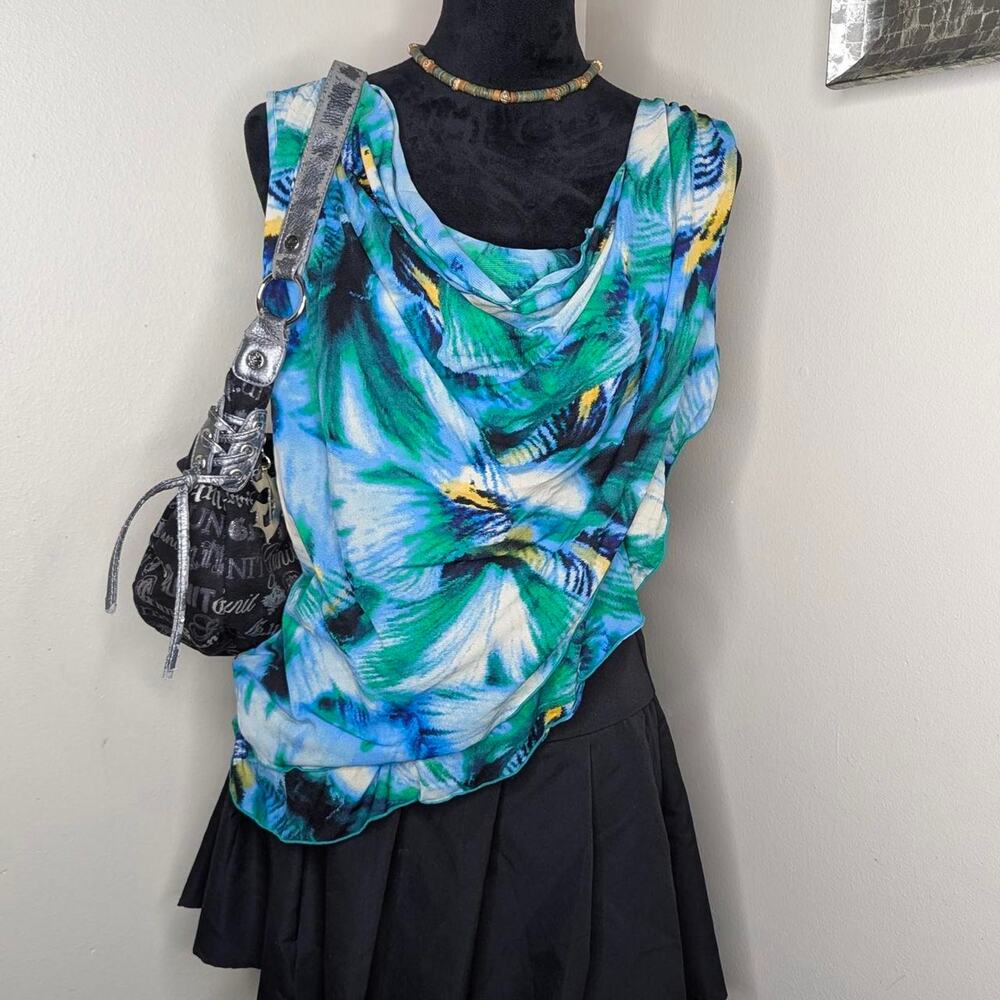 Worthington blue top Large